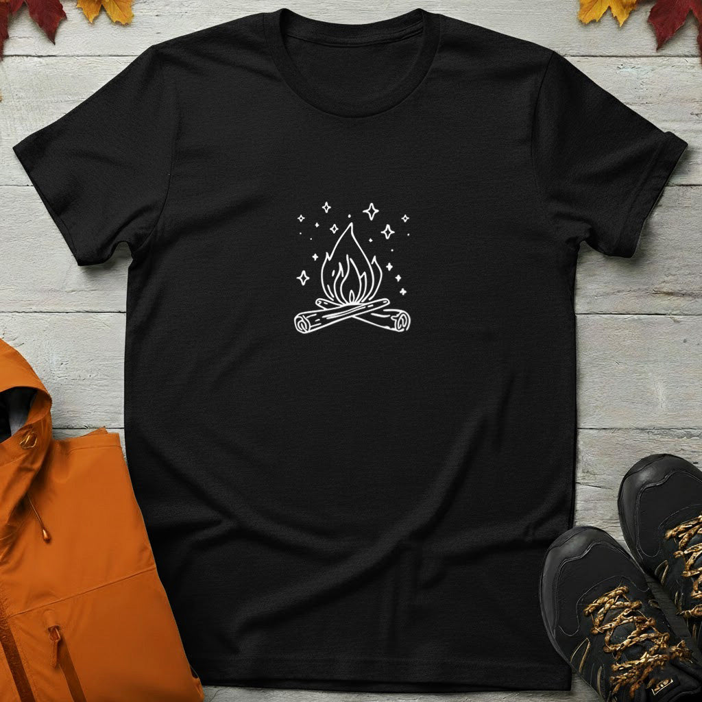 Minimal Campfire T-Shirt