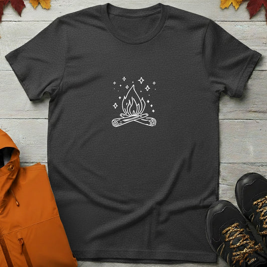 Minimal Campfire T-Shirt