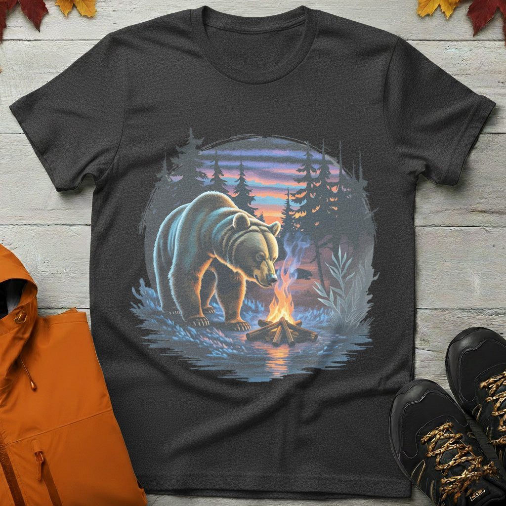 Bear by the Campfire T-Shirt