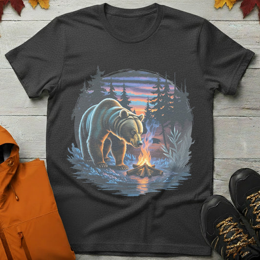 Bear by the Campfire T-Shirt