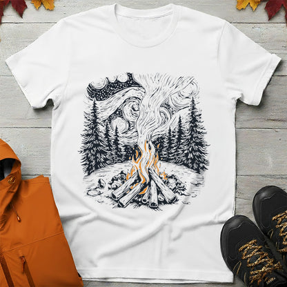 Starry Campfire Night T-Shirt