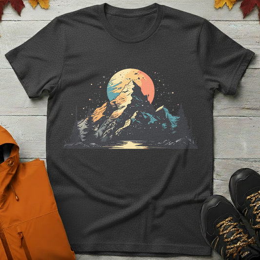 Mountain Sunset Hiking Shirt