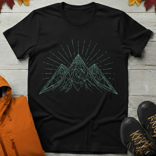 Abstract Mountain Peaks T-Shirt