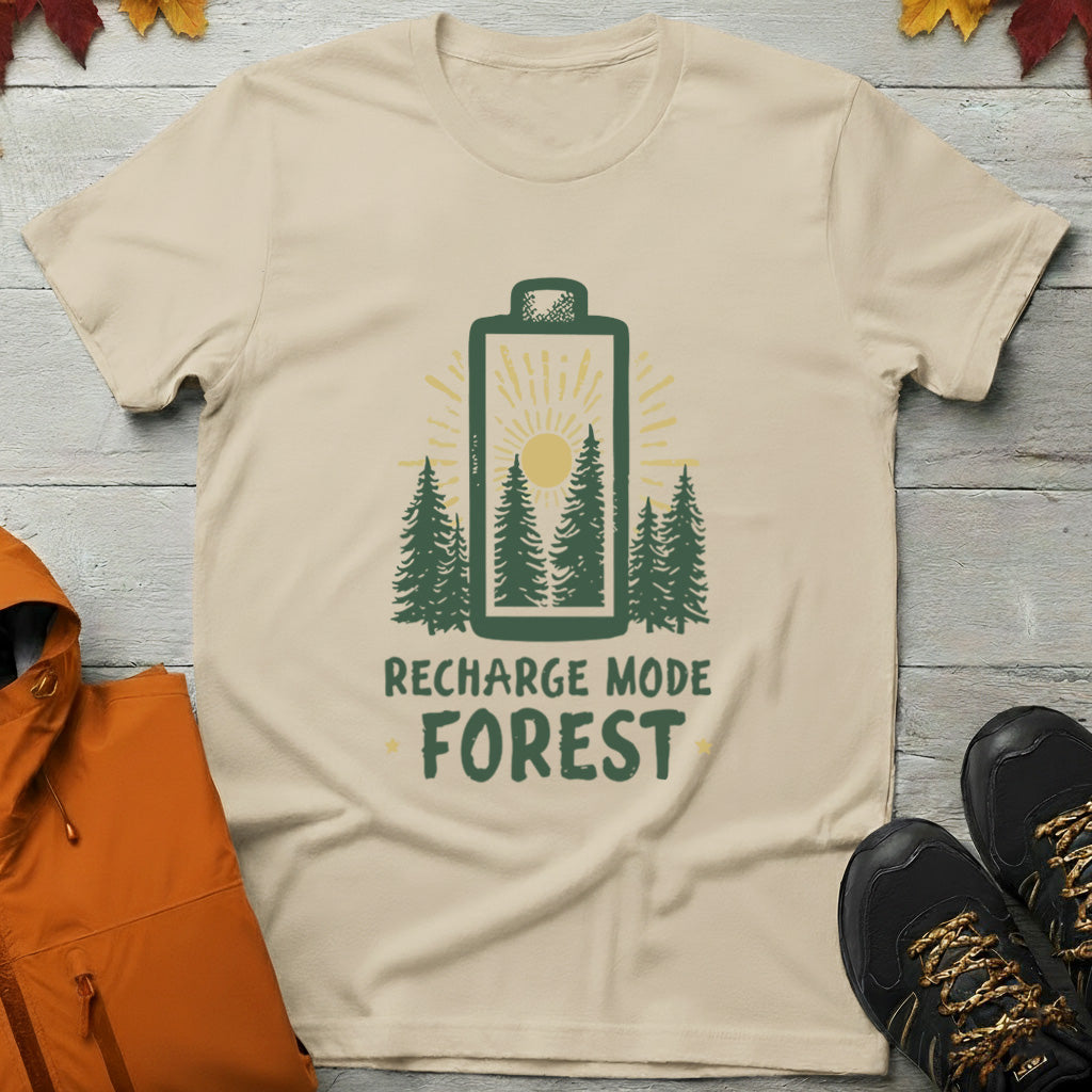 'Recharge Mode: Forest' T-Shirt