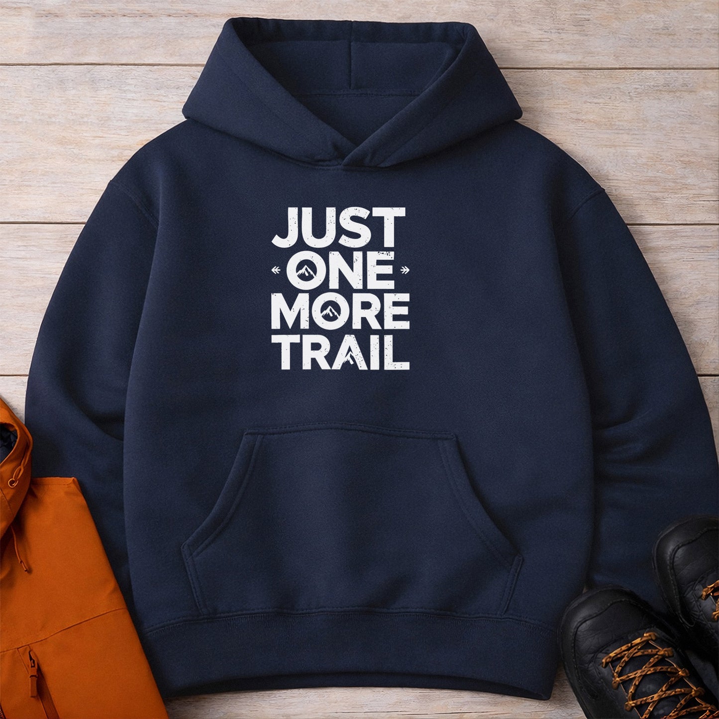 Just One More Trail Hoodie - Heavy Blend Hiking & Camping Sweatshirt