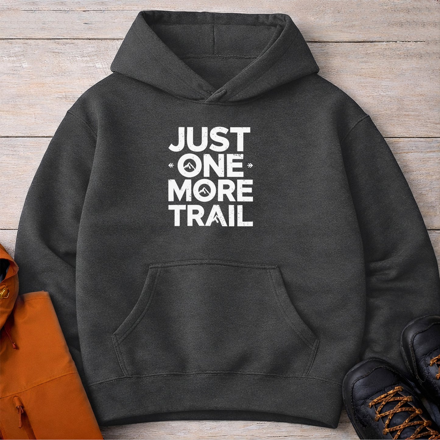 Just One More Trail Hoodie - Heavy Blend Hiking & Camping Sweatshirt