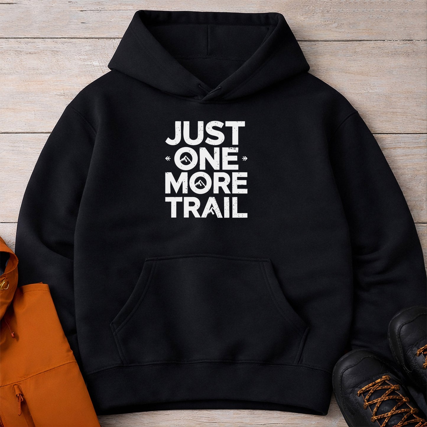 Just One More Trail Hoodie - Heavy Blend Hiking & Camping Sweatshirt