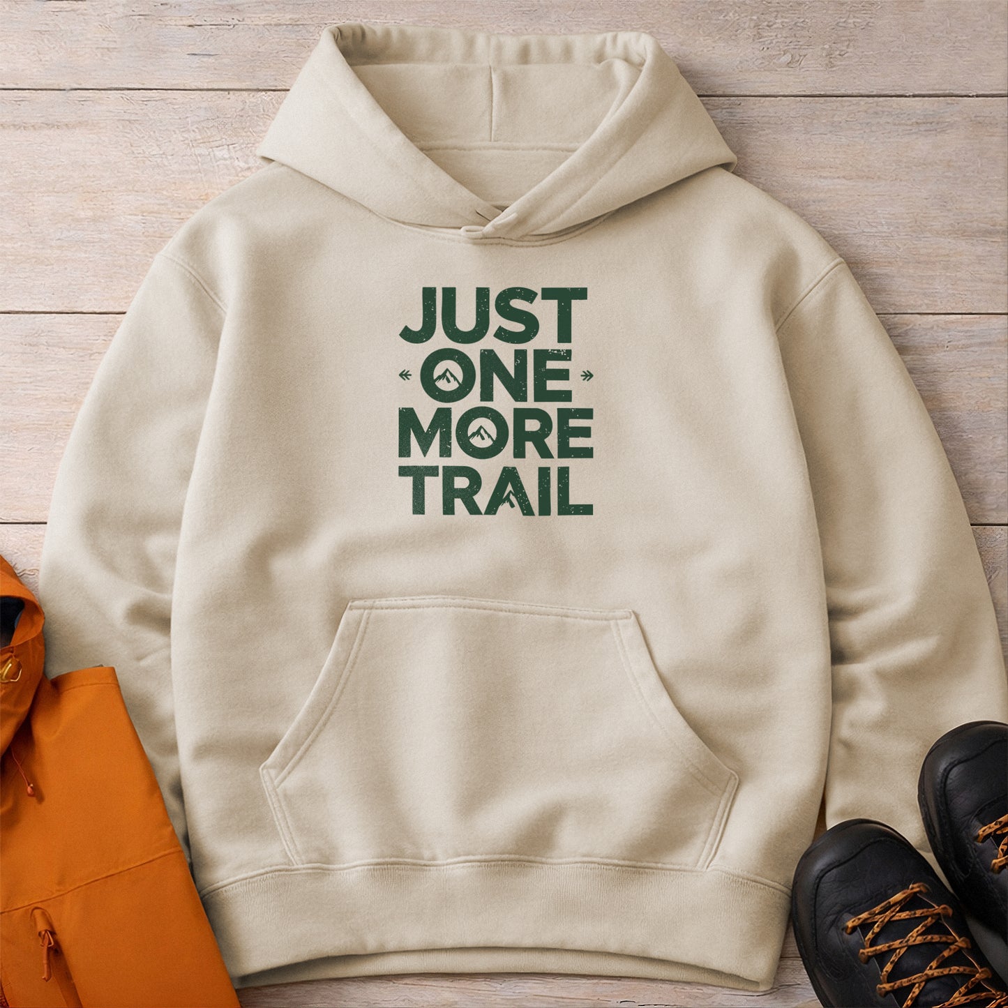 Just One More Trail Hoodie - Heavy Blend Hiking & Camping Sweatshirt