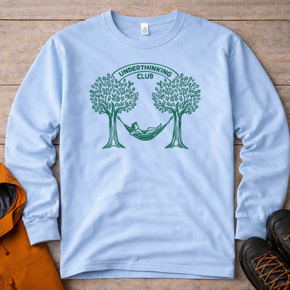Underthinking Club Long Sleeve Shirt - Unisex Nature Tee