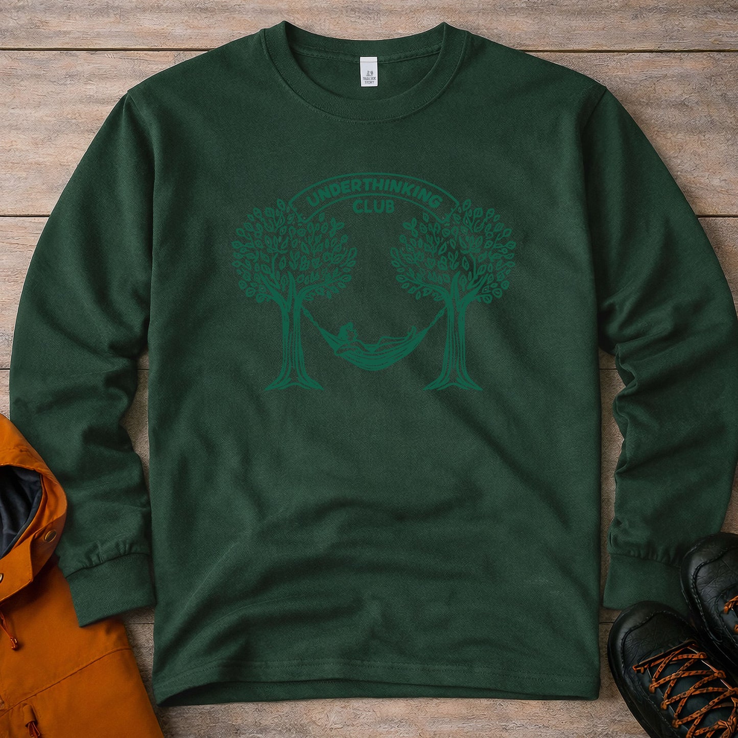 Underthinking Club Long Sleeve Shirt - Unisex Nature Tee