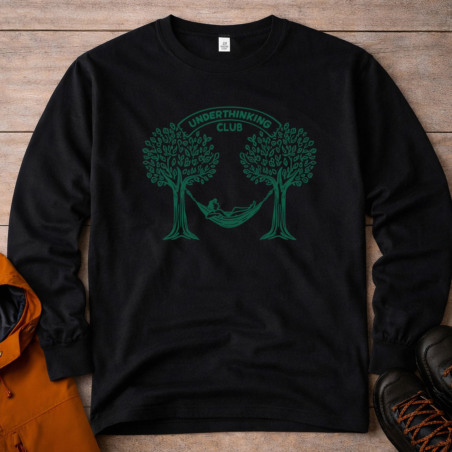 Underthinking Club Long Sleeve Shirt - Unisex Nature Tee