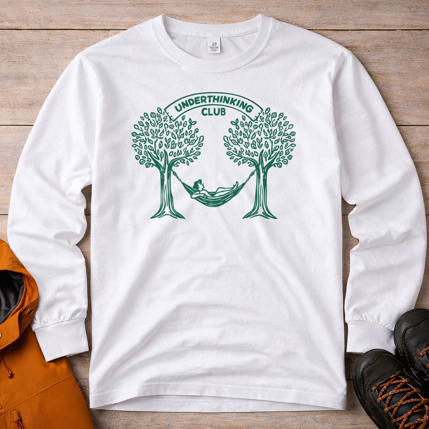 Underthinking Club Long Sleeve Shirt - Unisex Nature Tee