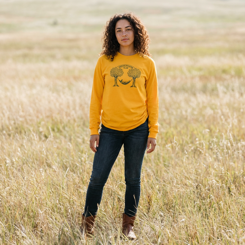 Underthinking Club Long Sleeve Shirt - Unisex Nature Tee