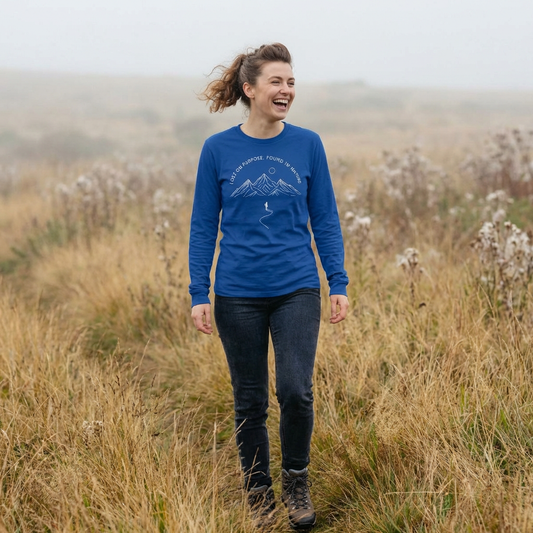 Lost on Purpose Long Sleeve Shirt - Mountain Hiking Tee