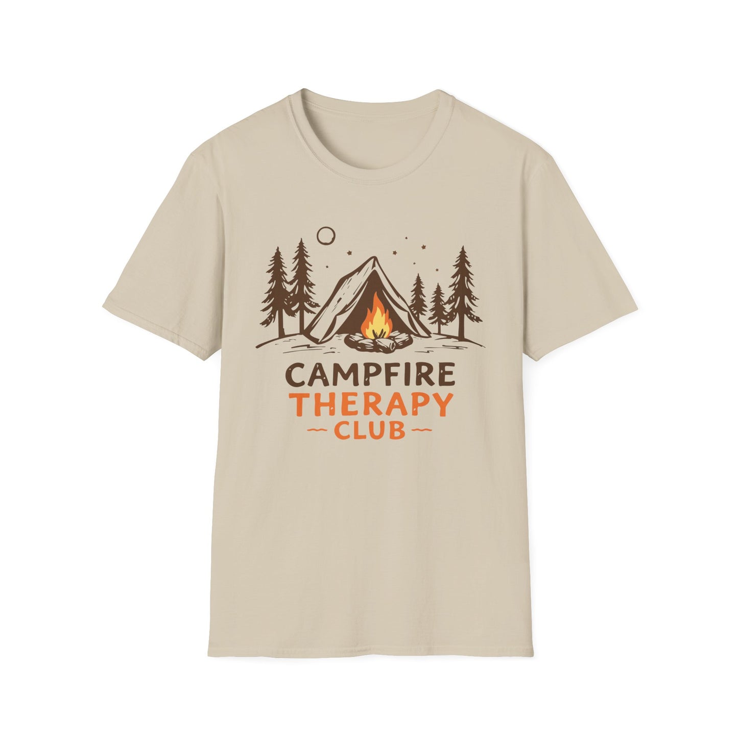 'Campfire Therapy Club' T-Shirt