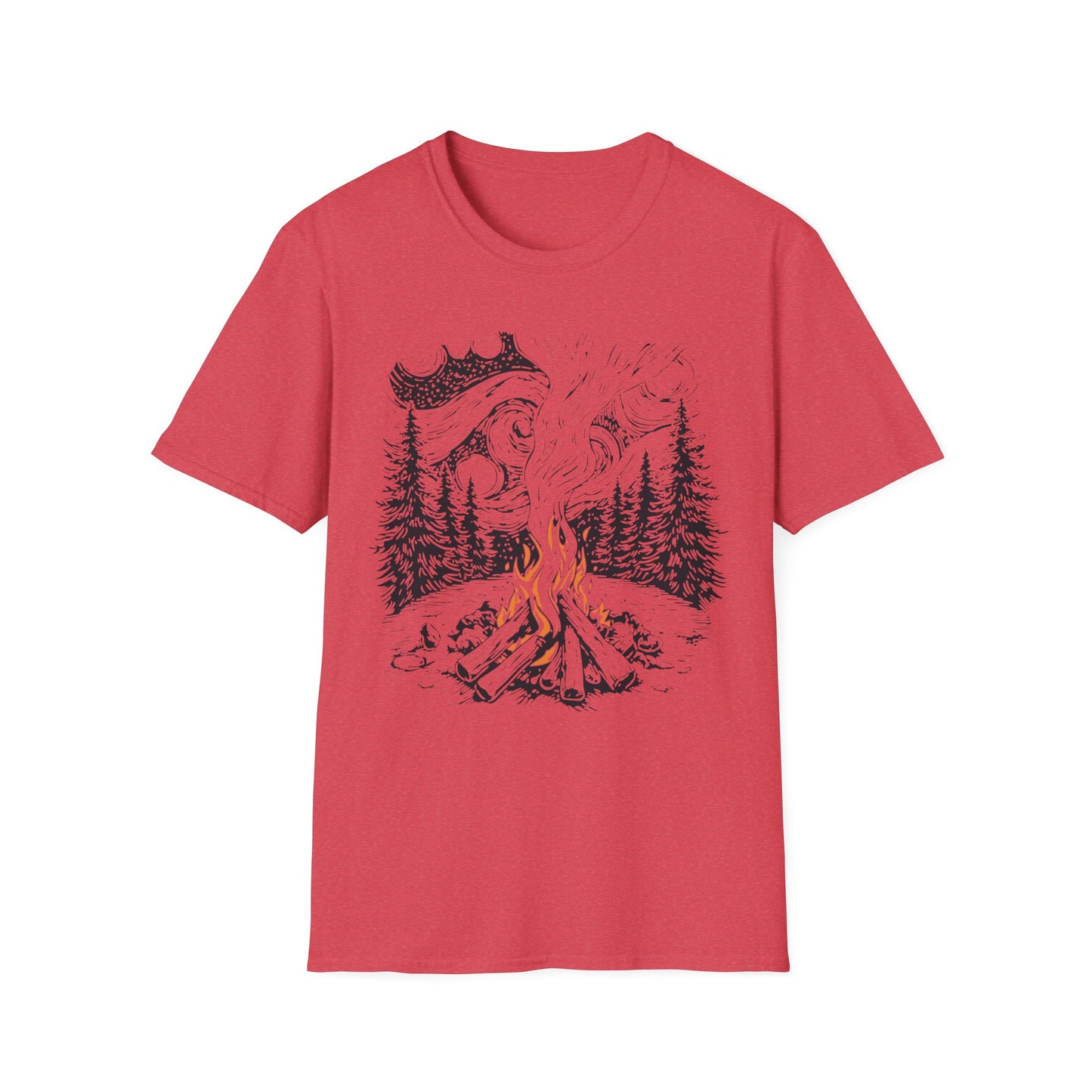 Starry Campfire Night T-Shirt