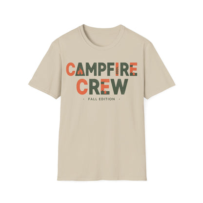 'Campfire Crew - Fall Edition' Camping T-Shirt