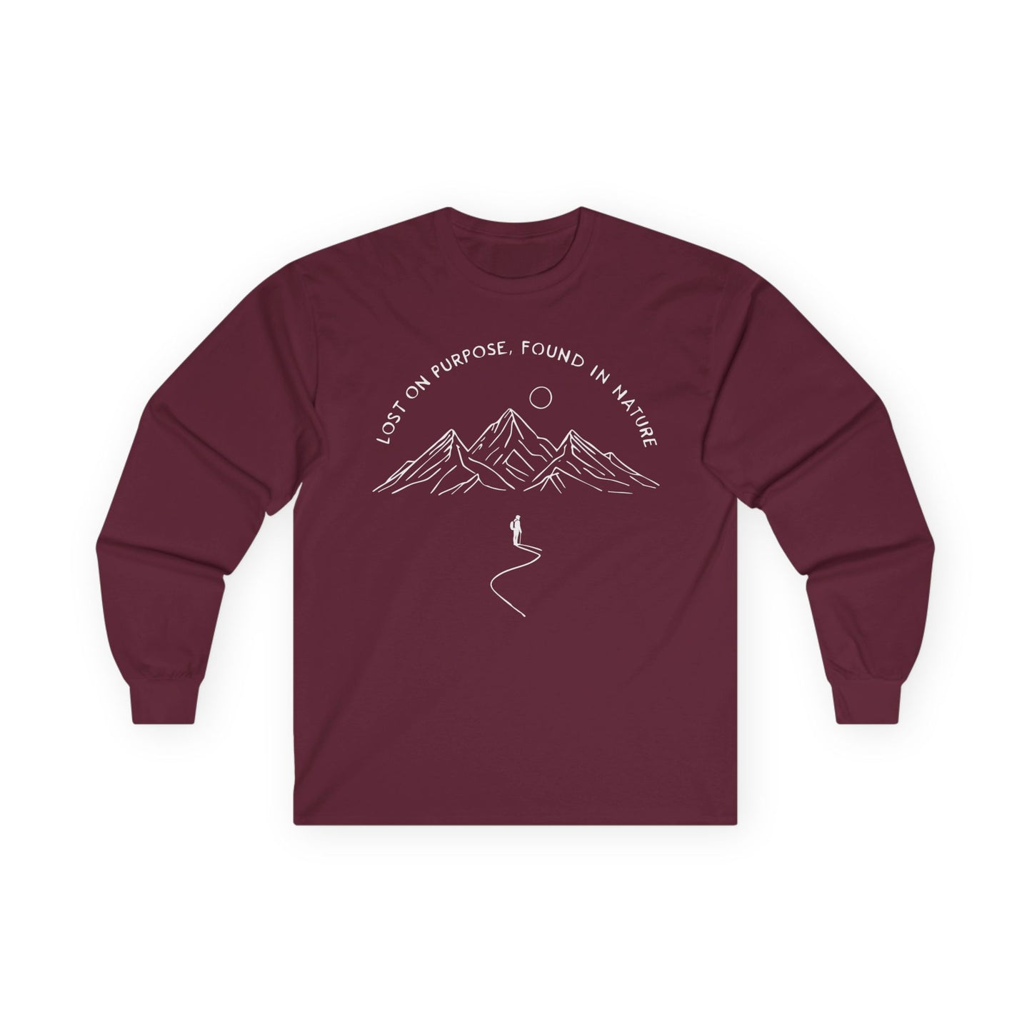 Lost on Purpose Long Sleeve Shirt - Mountain Hiking Tee