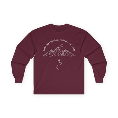 Lost on Purpose Long Sleeve Shirt - Mountain Hiking Tee