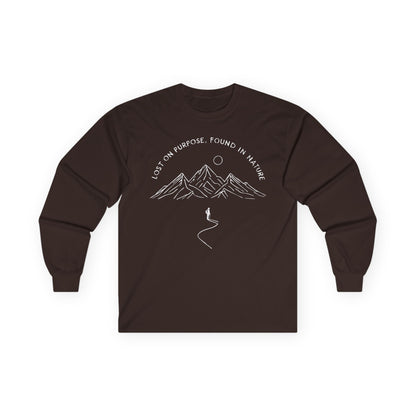 Lost on Purpose Long Sleeve Shirt - Mountain Hiking Tee