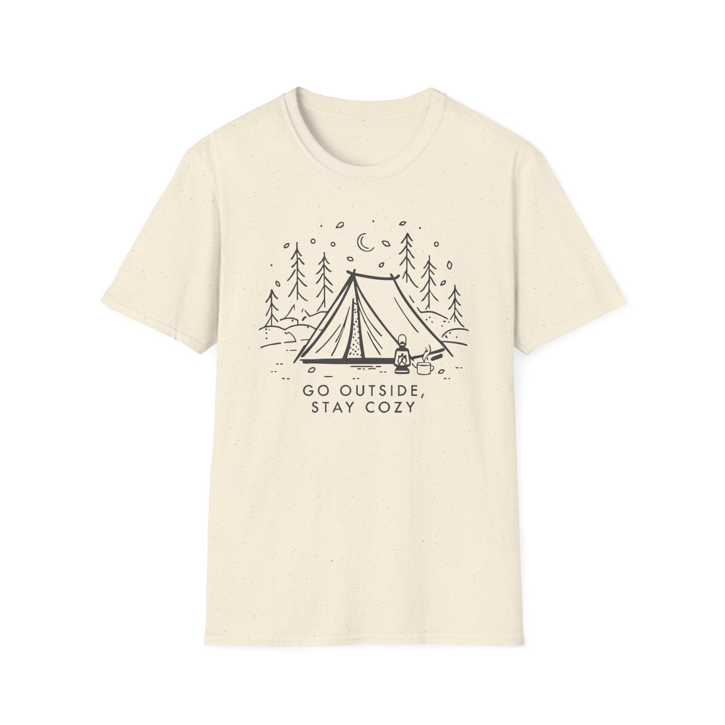 'Go Outside, Stay Cozy' T-Shirt