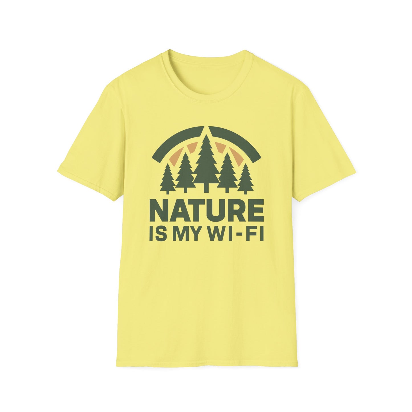 'Nature Is My Wi-Fi' T-Shirt