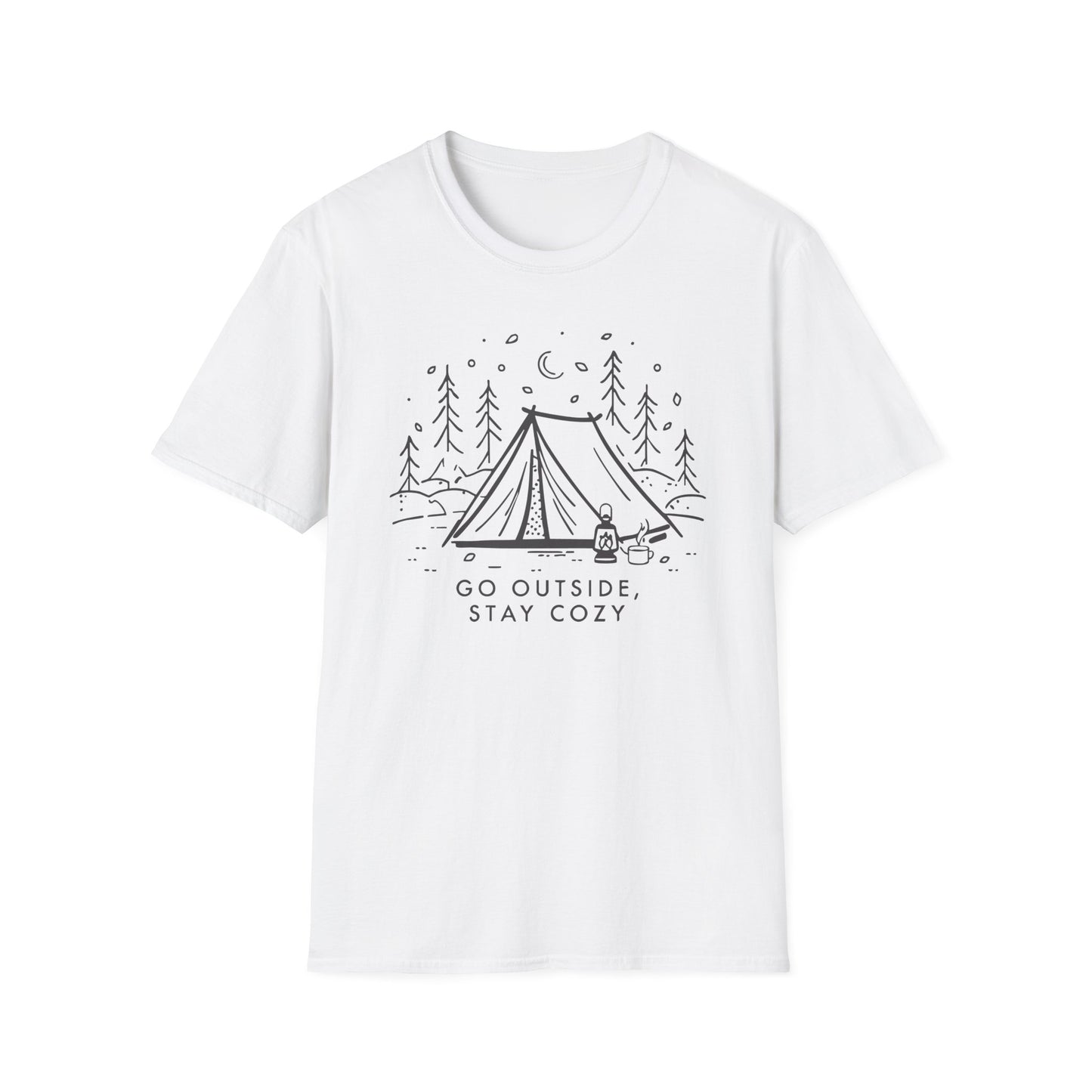 'Go Outside, Stay Cozy' T-Shirt