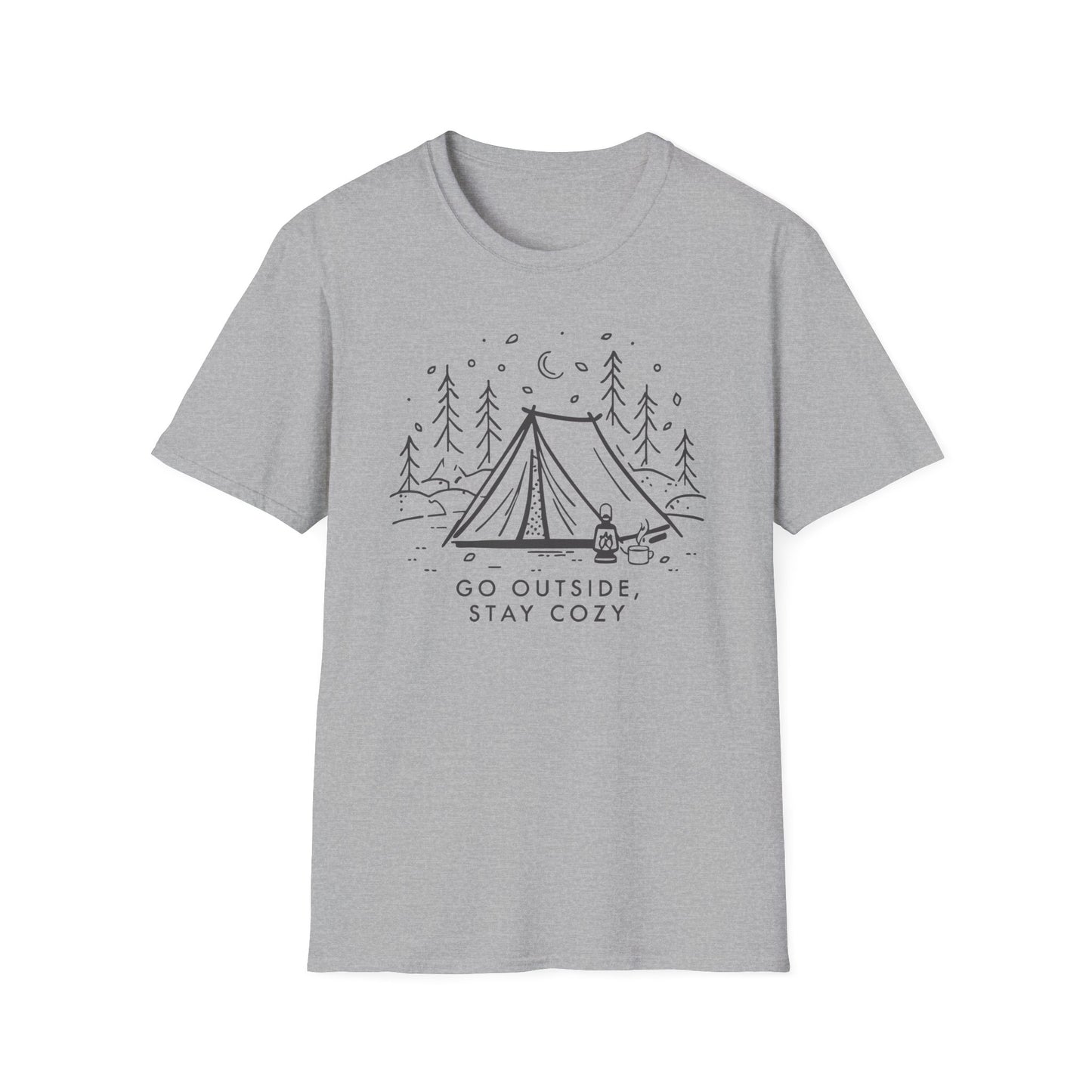 'Go Outside, Stay Cozy' T-Shirt