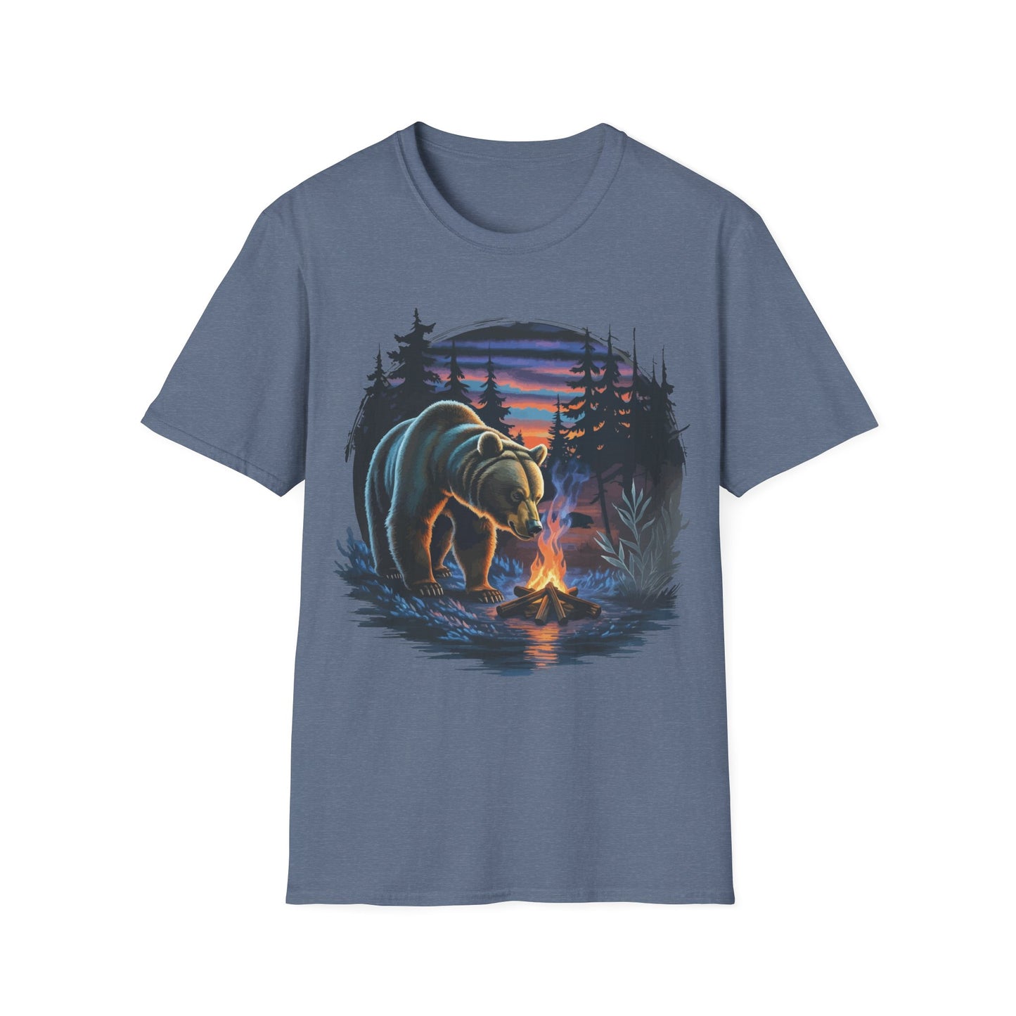 Bear by the Campfire T-Shirt
