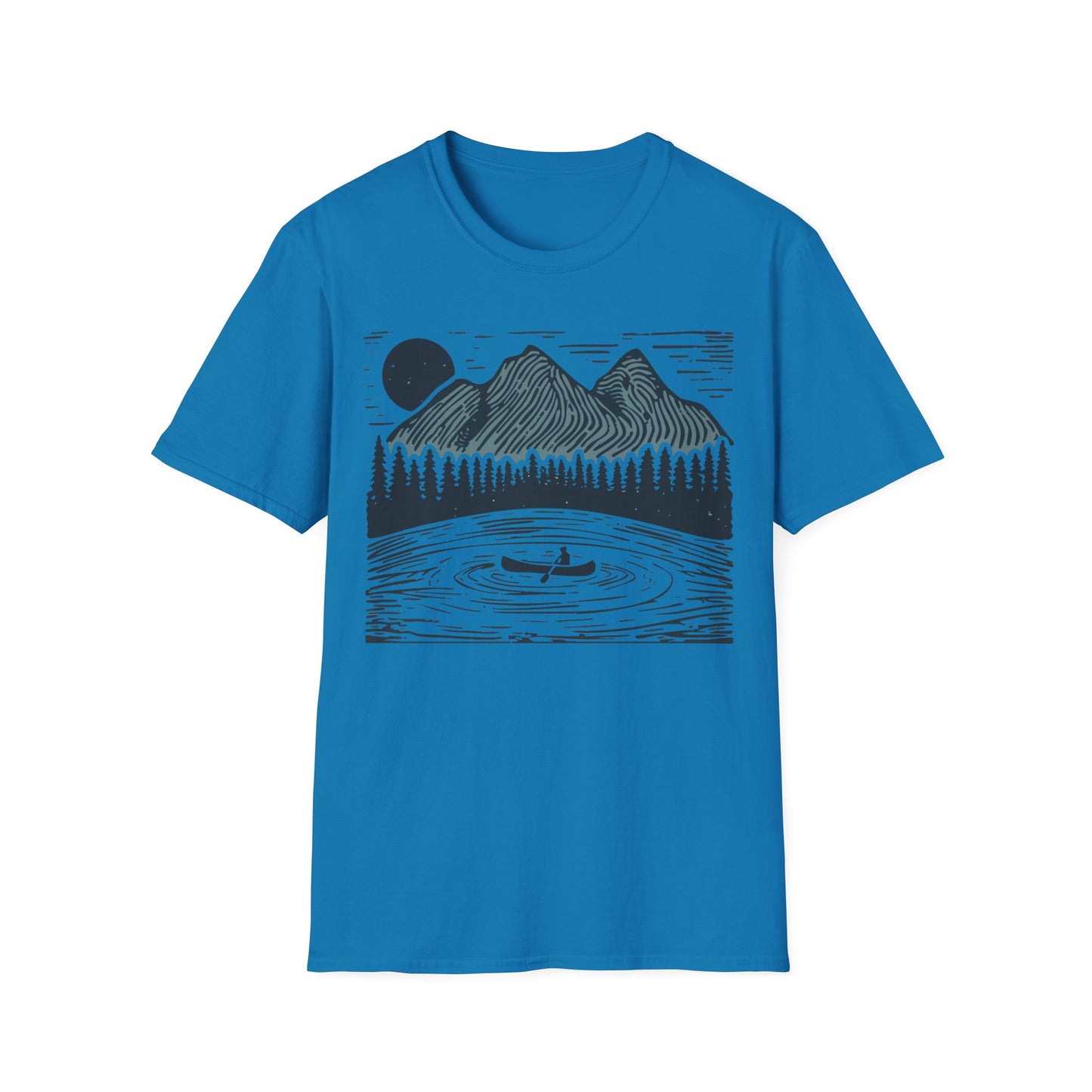 Canoe and Mountain T-Shirt