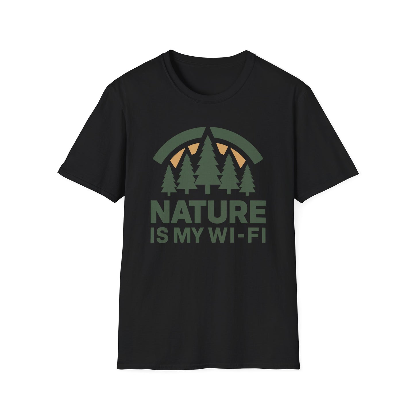 'Nature Is My Wi-Fi' T-Shirt