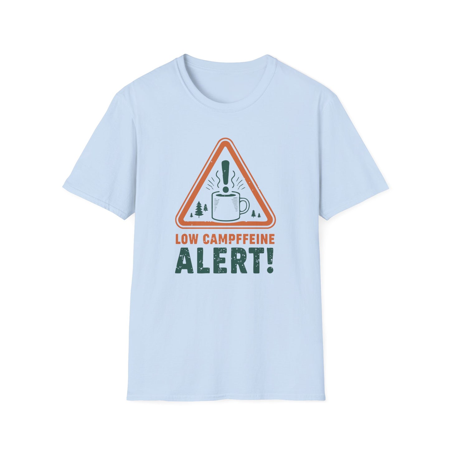 'Low Campffeine Alert' T-Shirt