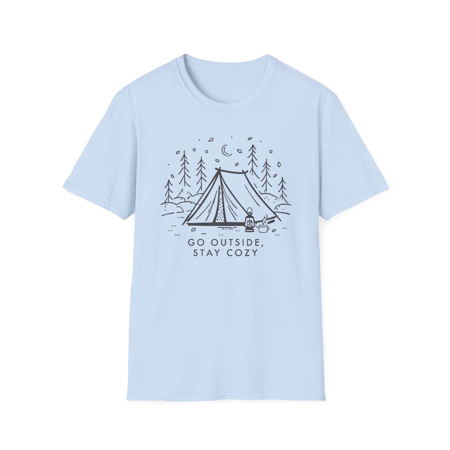 'Go Outside, Stay Cozy' T-Shirt