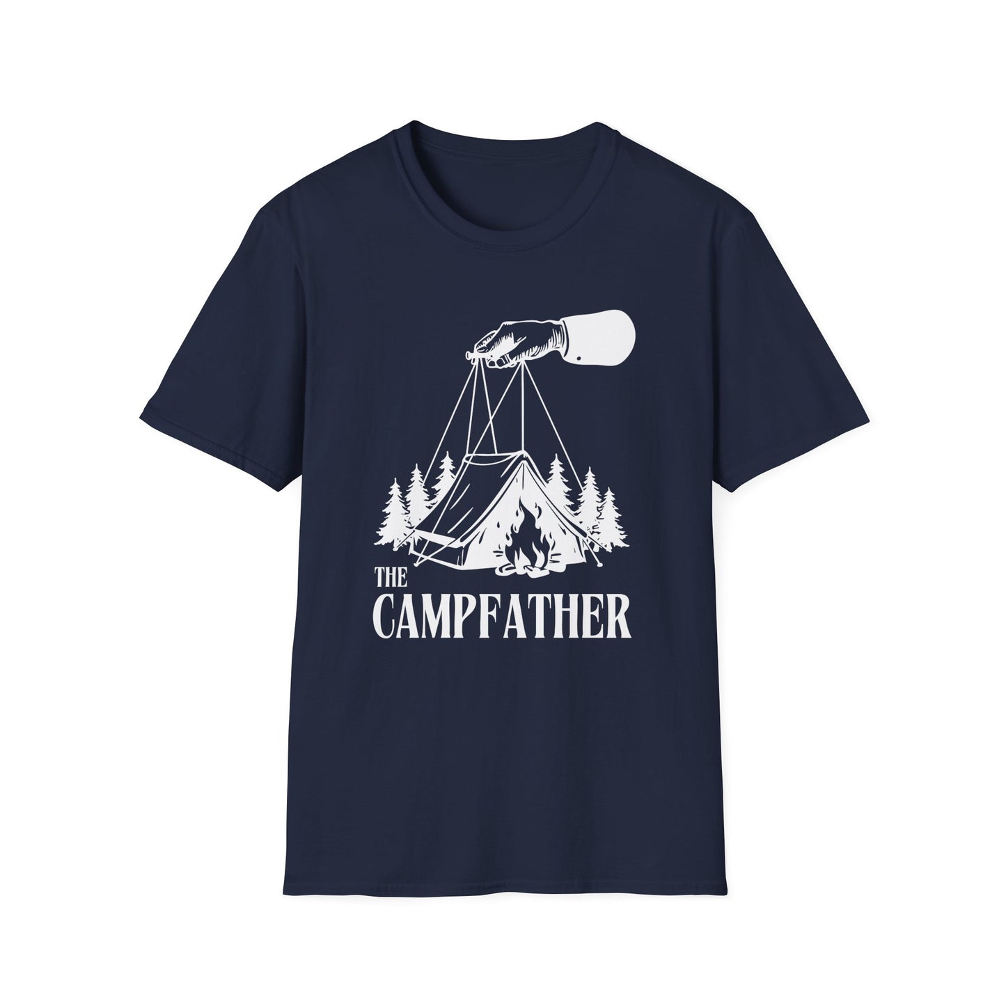 'The Campfather' Camping T-Shirt