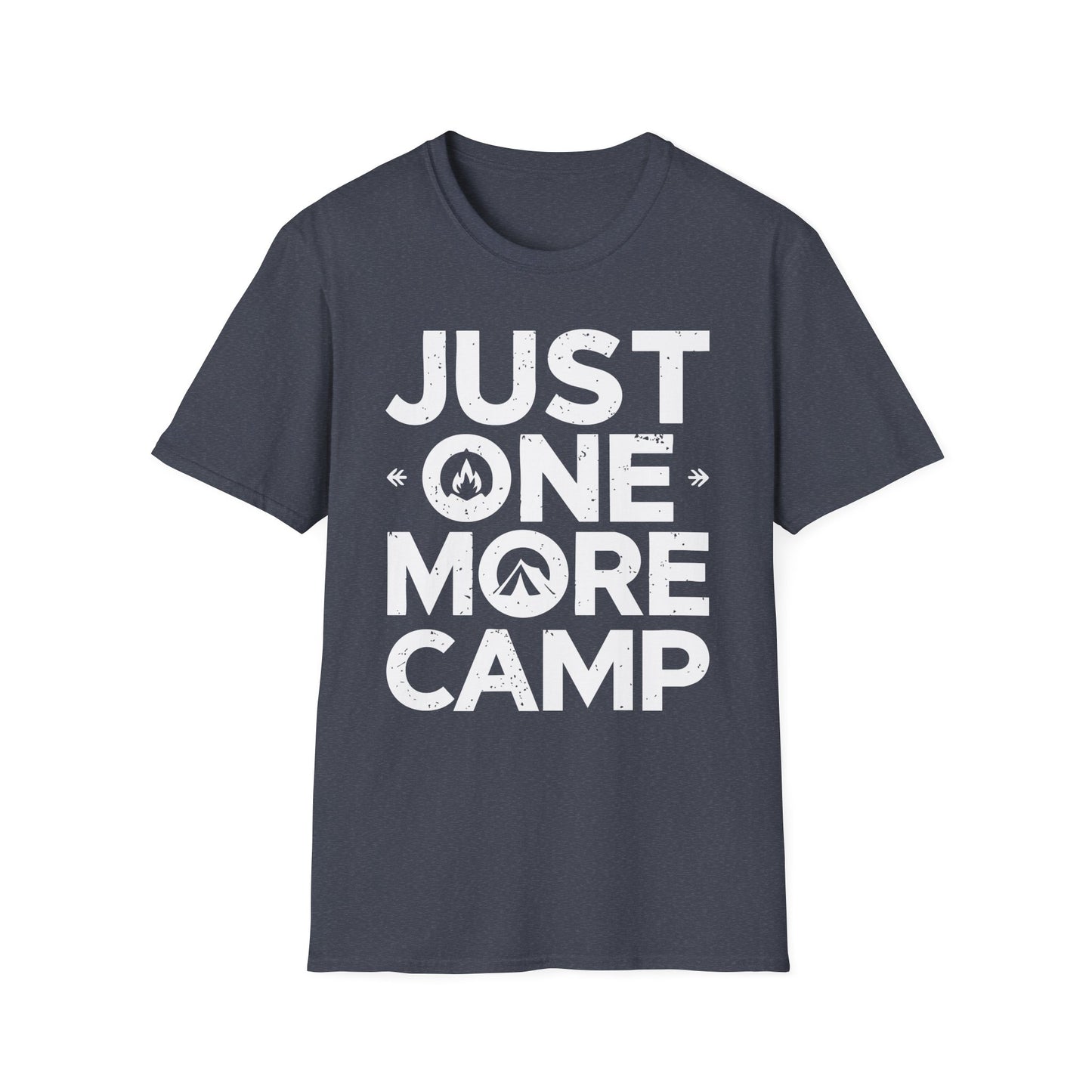 Just One More Camp T-Shirt – Camping & Outdoor Graphic Tee