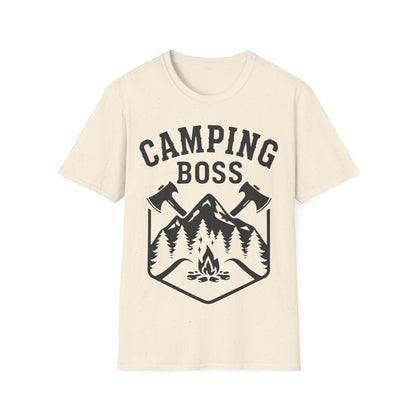 'Camping Boss' Camping T-Shirt