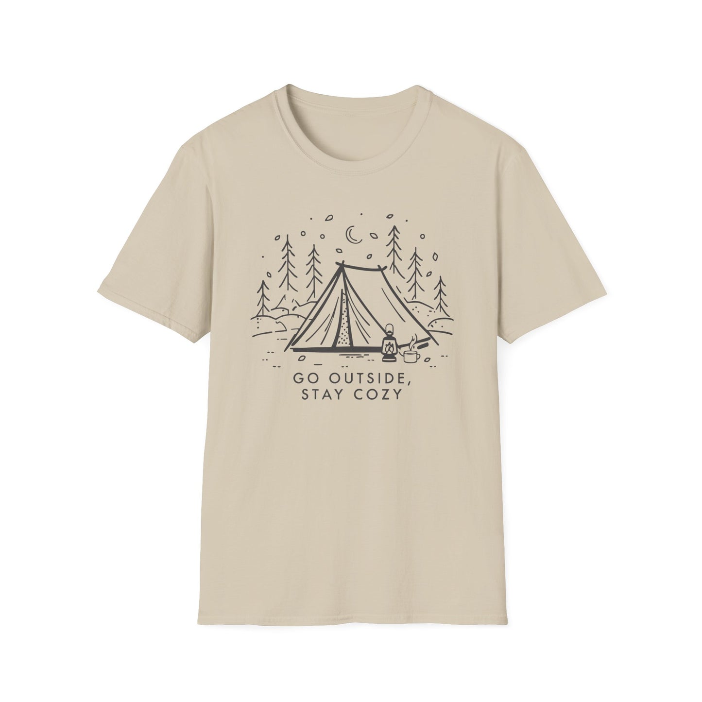 'Go Outside, Stay Cozy' T-Shirt