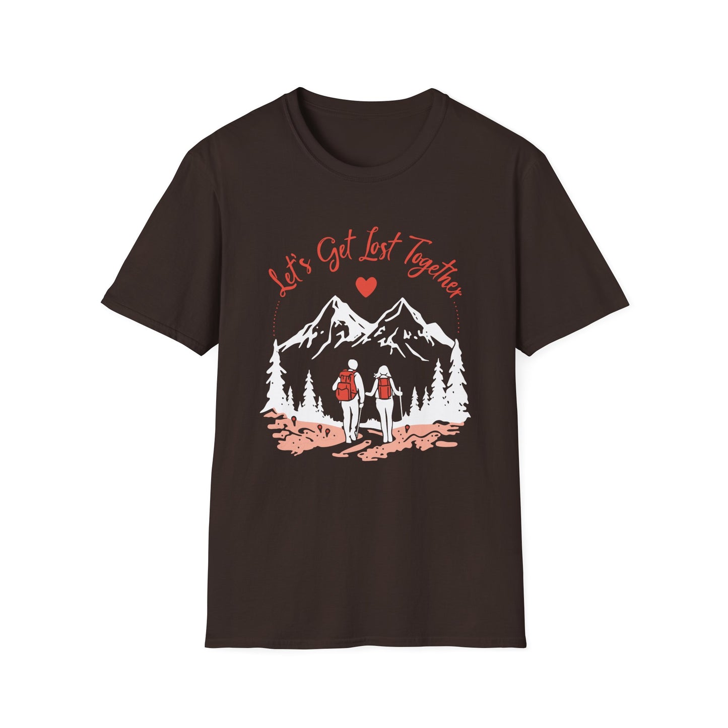 'Let’s Get Lost Together' Camping T-Shirt
