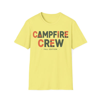 'Campfire Crew - Fall Edition' Camping T-Shirt