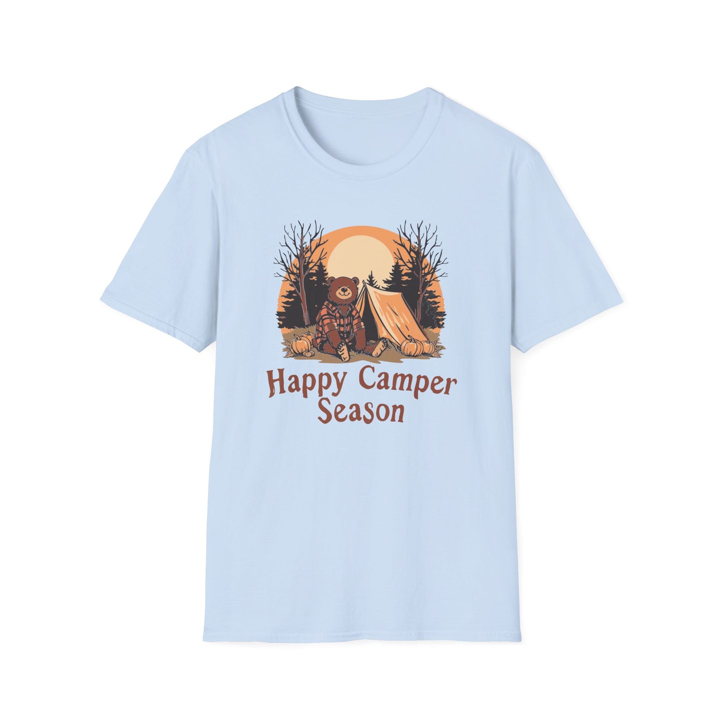 'Happy Camper Season' Camping T-Shirt