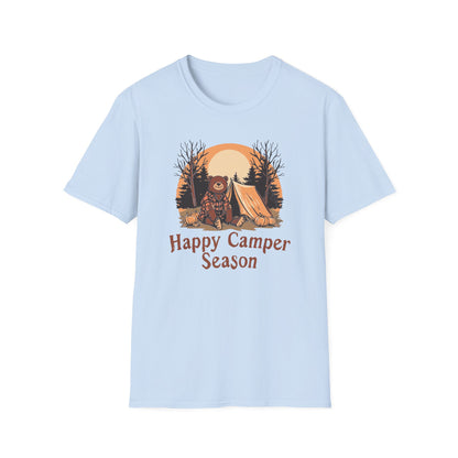 'Happy Camper Season' Camping T-Shirt