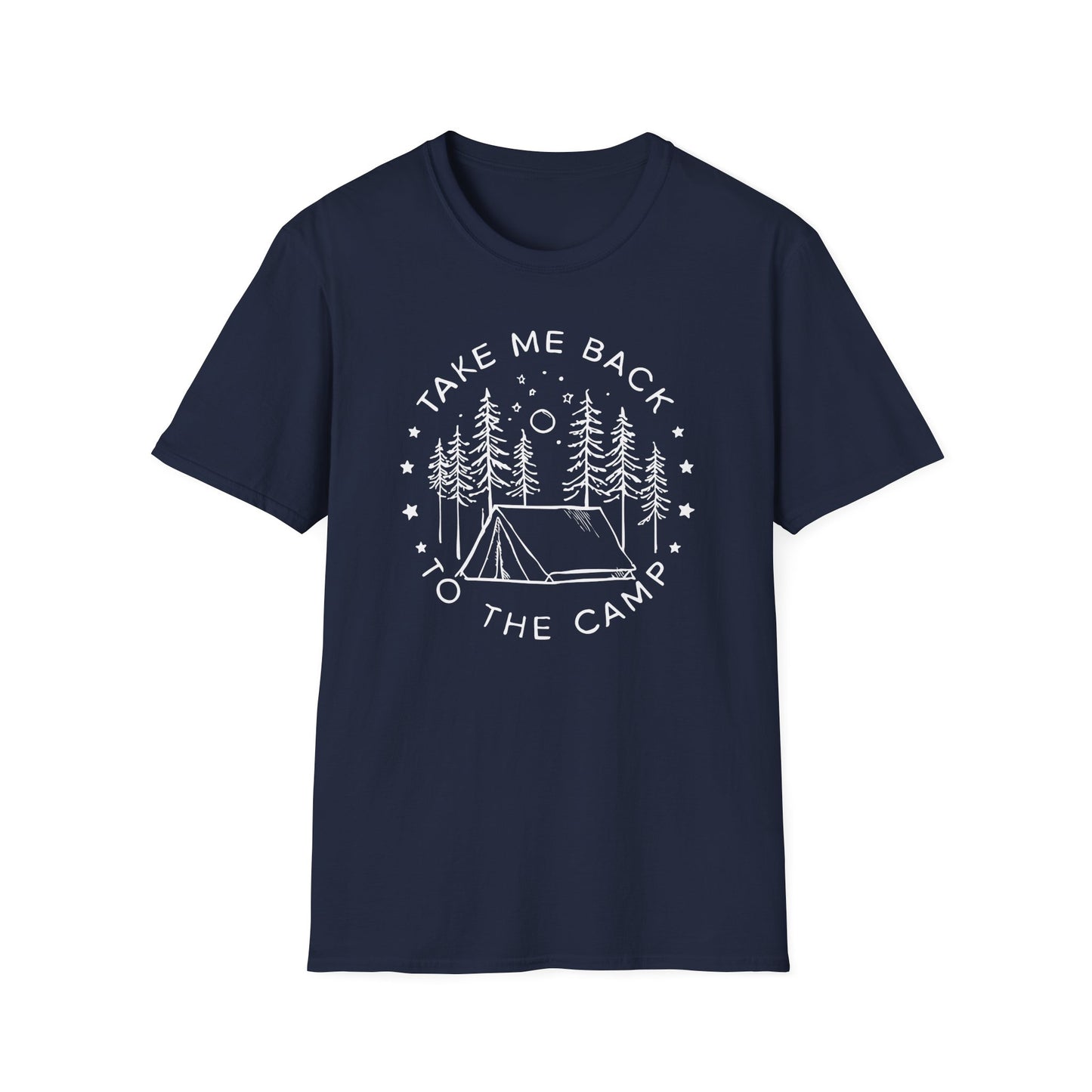 'Take me back to the camp' Camping T-Shirt