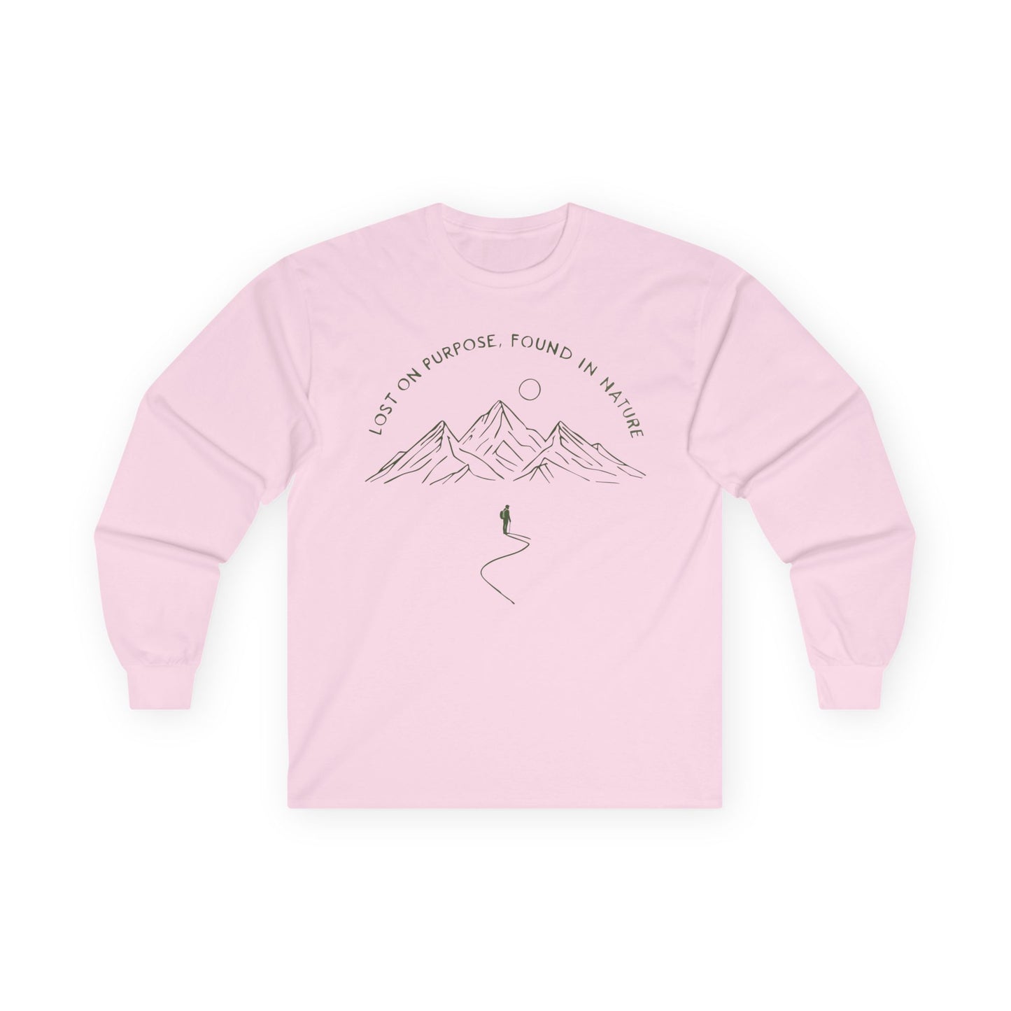 Lost on Purpose Long Sleeve Shirt - Mountain Hiking Tee