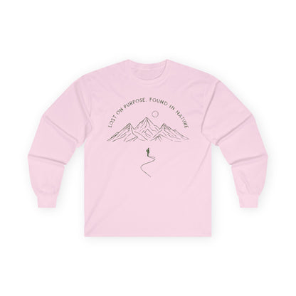 Lost on Purpose Long Sleeve Shirt - Mountain Hiking Tee
