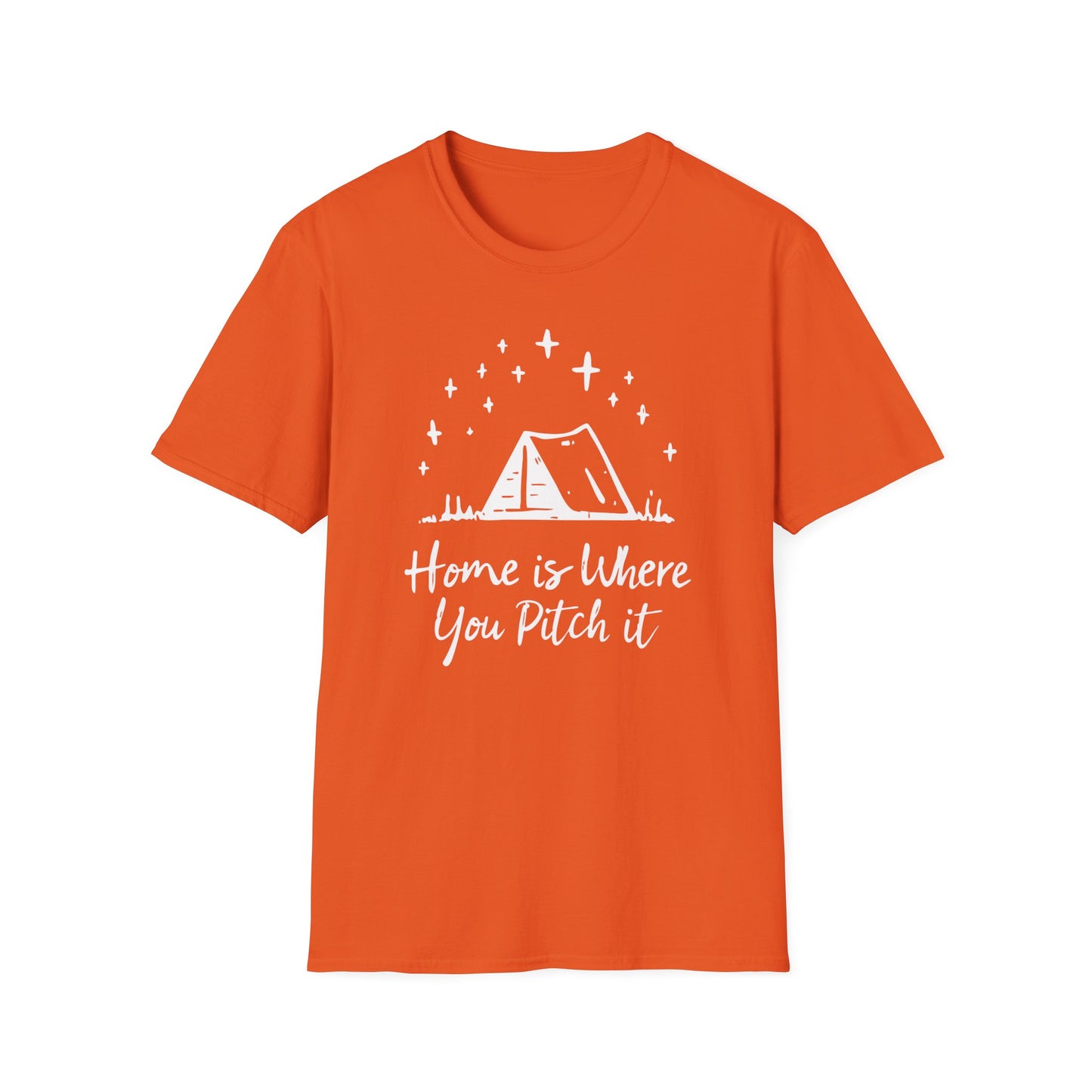 'Home Is Where You Pitch It' T-Shirt