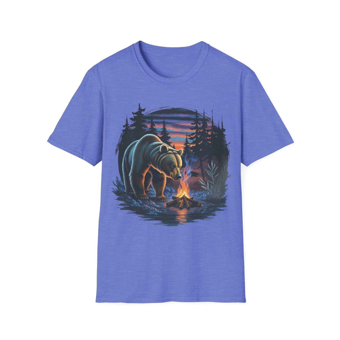 Bear by the Campfire T-Shirt
