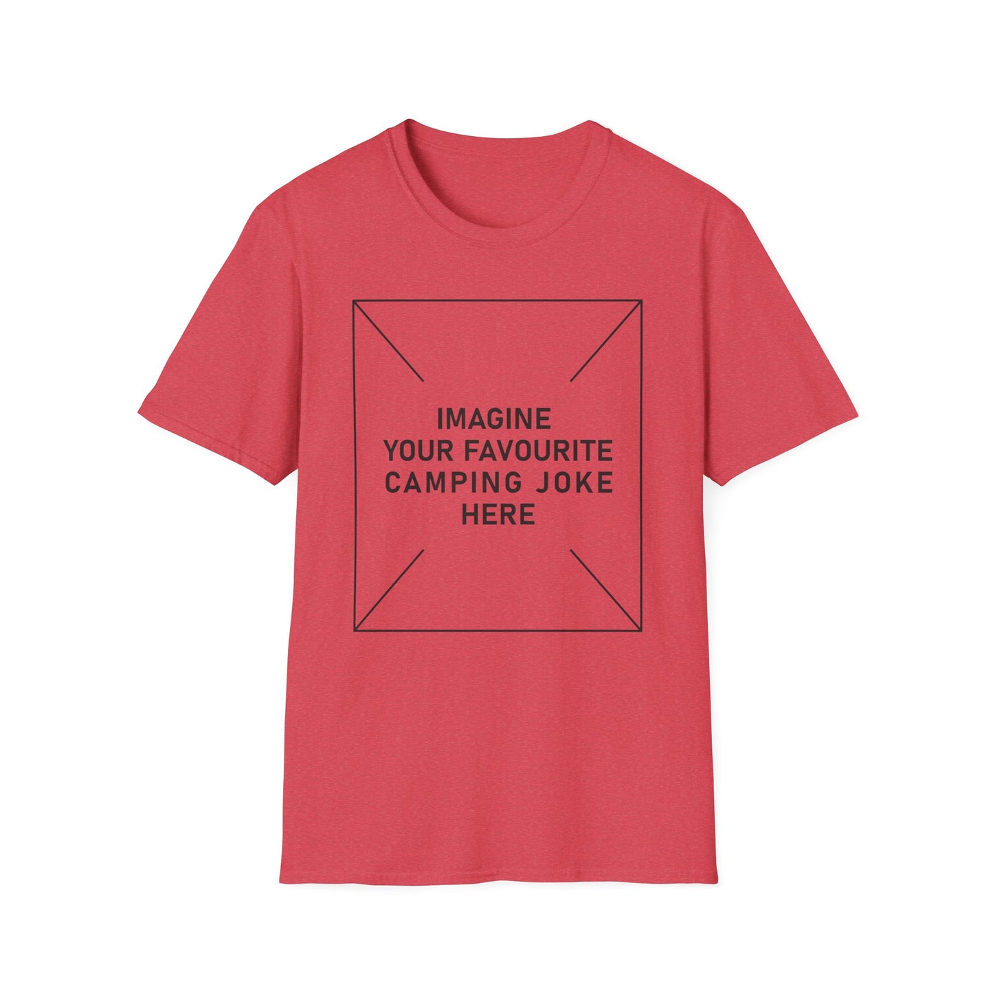'Imagine Your Favourite Camping Joke Here' T-Shirt