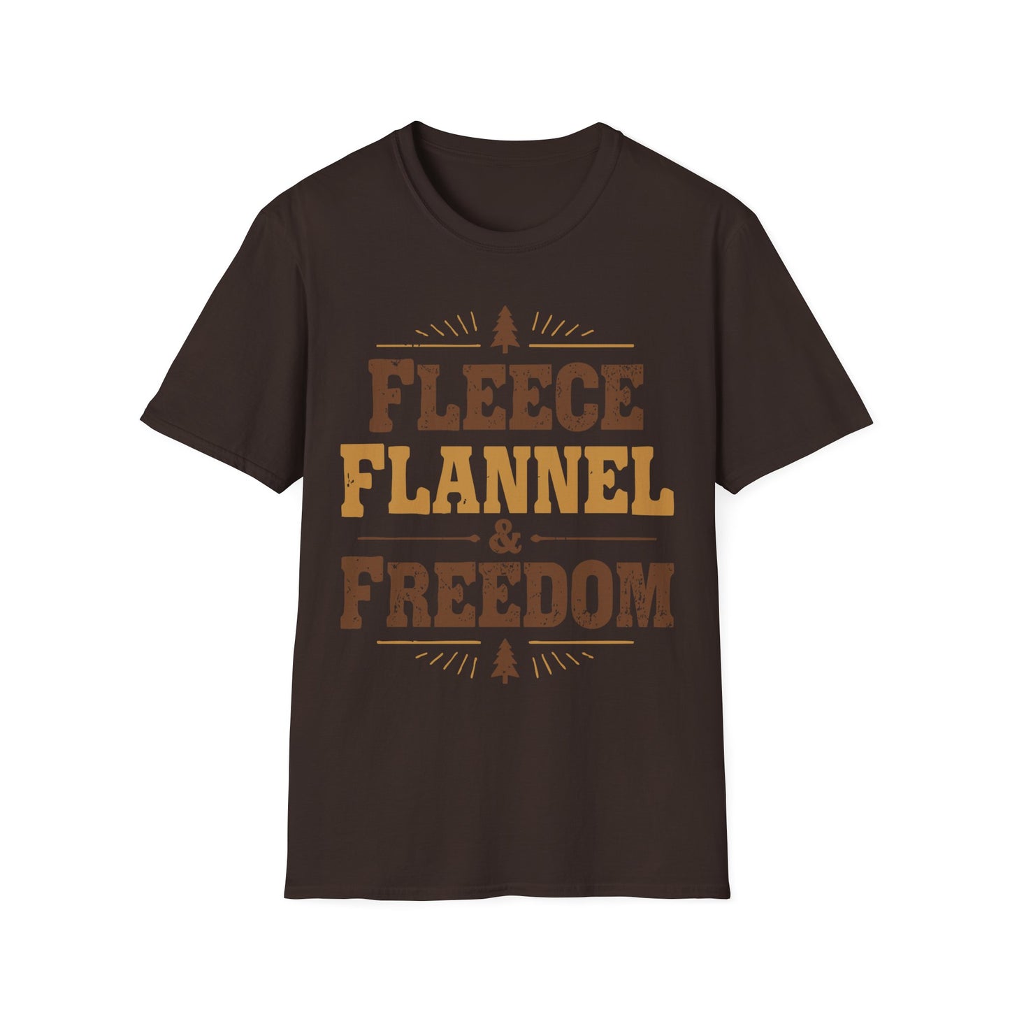 'Fleece Flannel and Freedom' T-Shirt