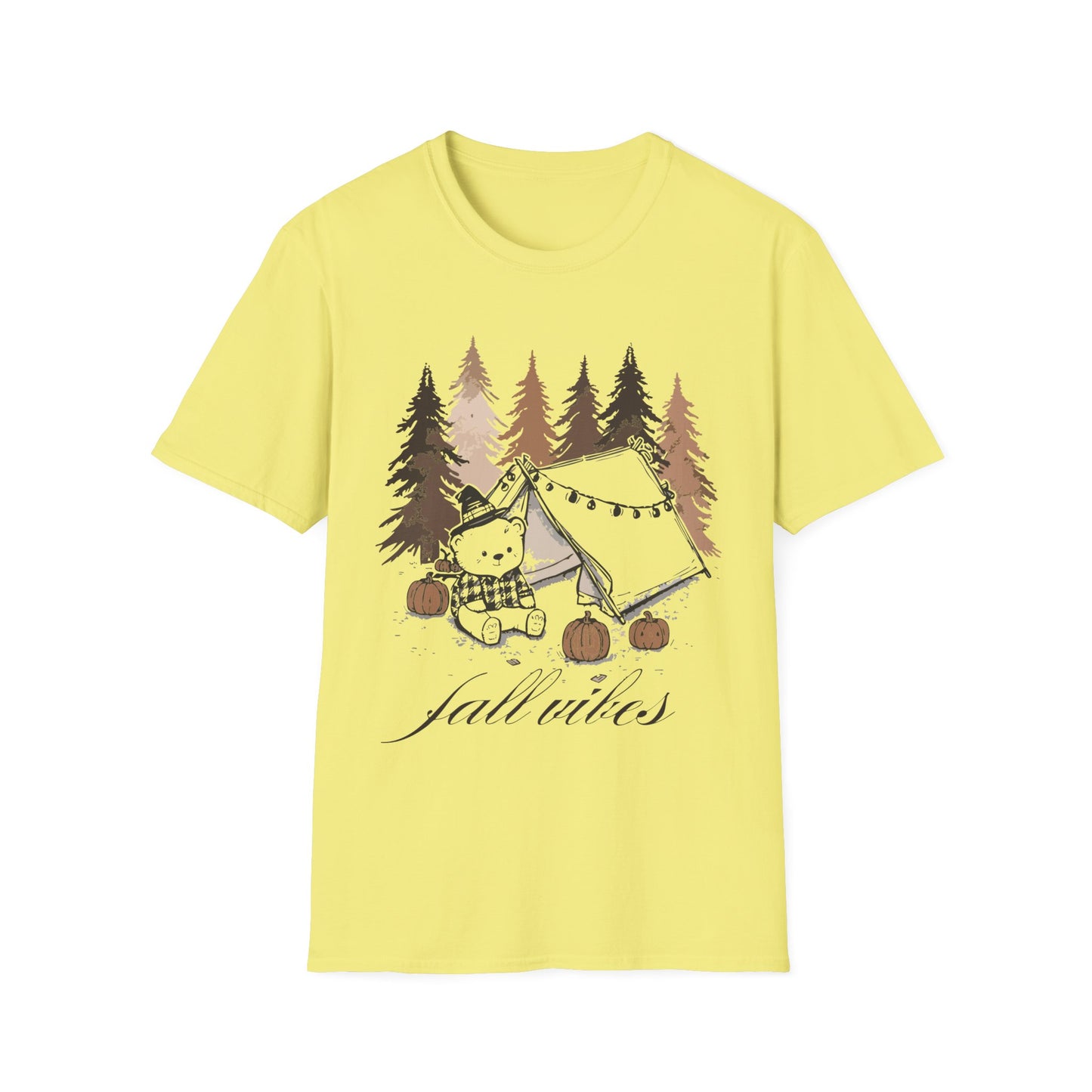 'Fall Vibes' Camping T-Shirt