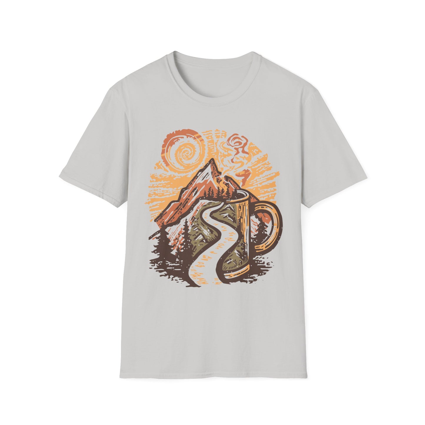 Mountain Brew – Coffee & Adventure T-Shirt